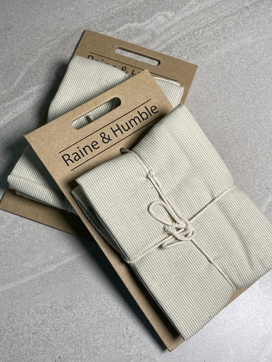 P/2 Recycled Cotton Tea Towels Hub n Hive