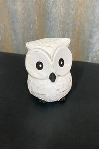Miniature Wooden Owl