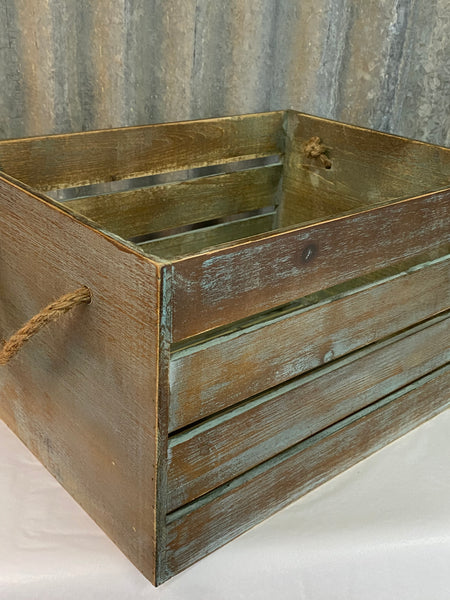 Wooden Storage Crate