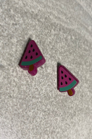 Watermelon Tree Earrings