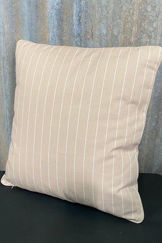 Fine Stripe Square Cushion