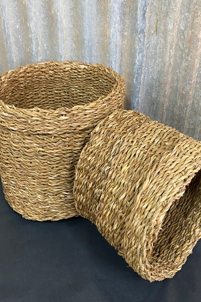 Seagrass w/Lip Basket