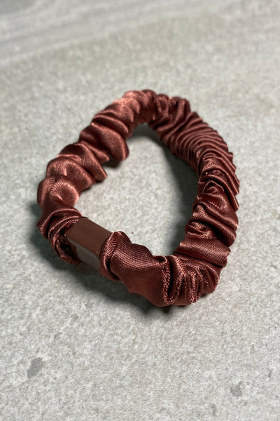 Slim Satin Scrunchie