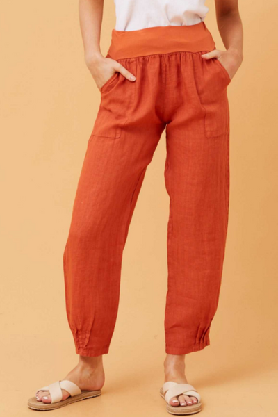 Lucia Linen Pant