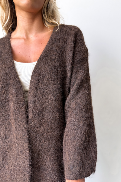 Freida Boucle Cardi