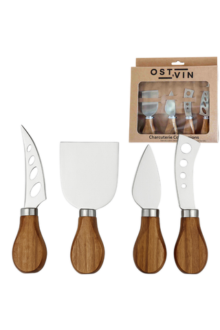 Acacian 4/P Cheese Set