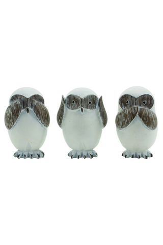 Hear/See/Speak Owls
