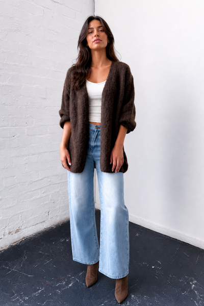 Freida Boucle Cardi