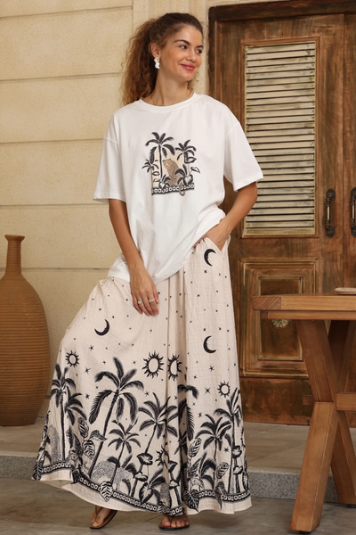 Leopard Flare Pant