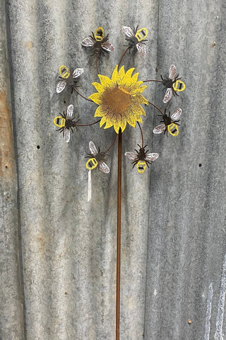 Bees Wind-Spinner