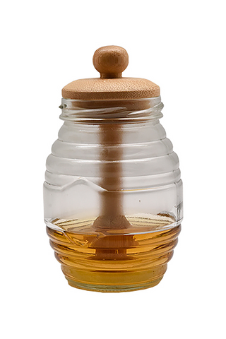Bamboo Honey Jar