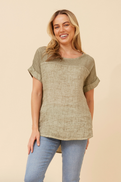 Serene Linen Top