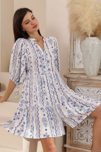 Wedgewood Babydoll Dress