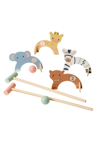 Animal Croquet Set