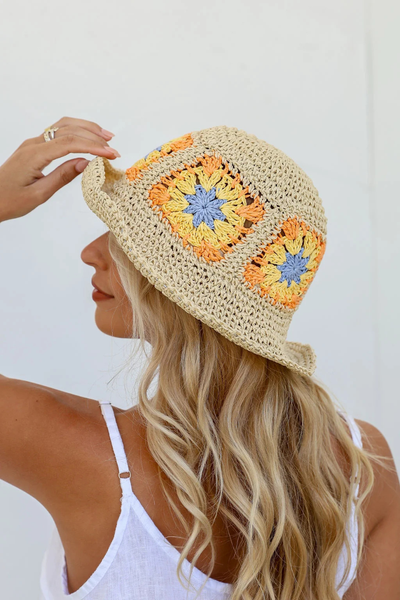Sallie Crochet Bucket Hat