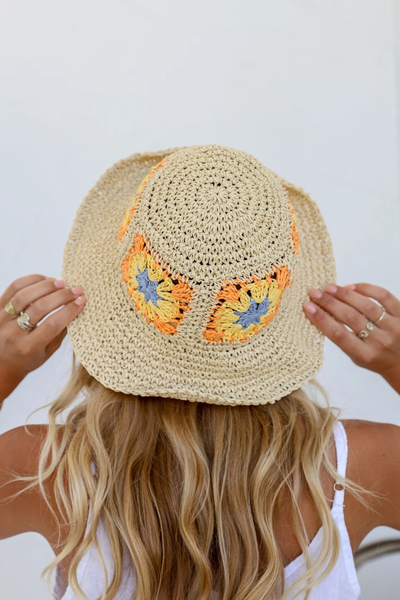 Sallie Crochet Bucket Hat