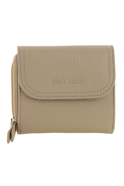 Callie Leather Tri-Fold Wallet