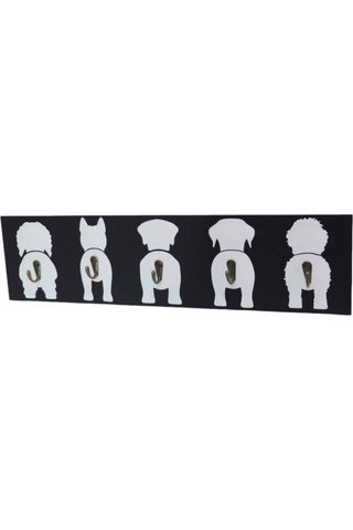 5 Hook Doggy Wall Art