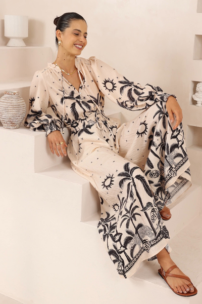 Leopard Flare Pant