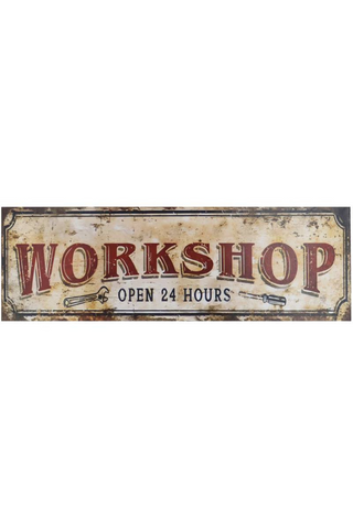 Workshop Sign