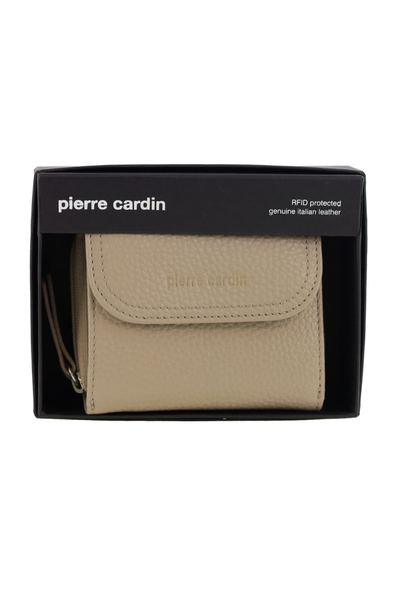Callie Leather Tri-Fold Wallet