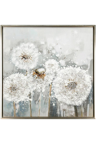 Raised Dandelion Canvas