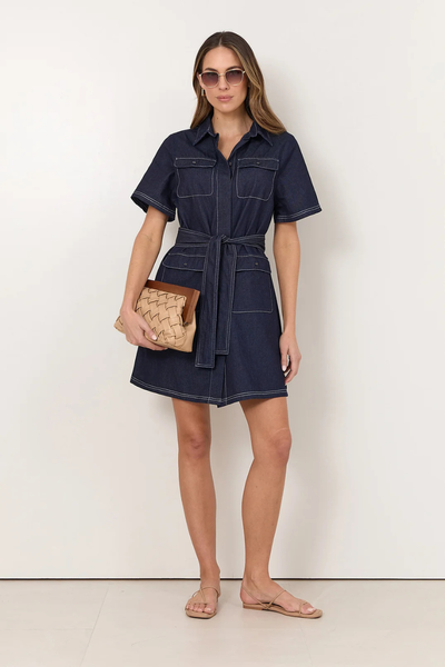Erin Denim Shirt Dress