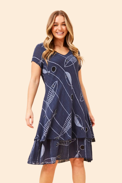 Fishy Layered Dress