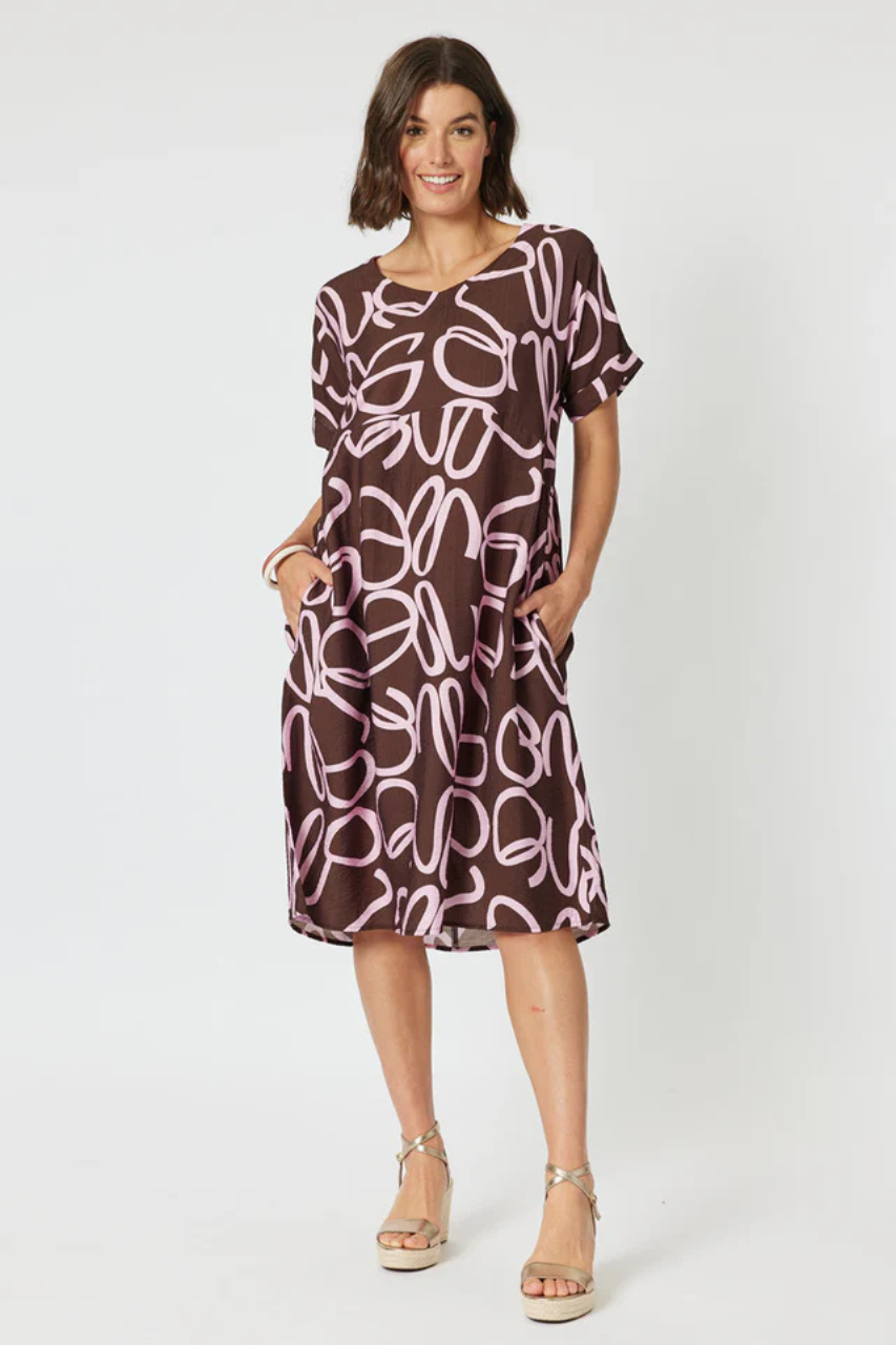 Koko Latte Midi Dress