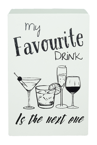 Favourite Drink Sign