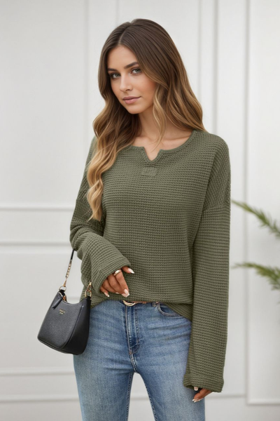 Maeve Waffle Top