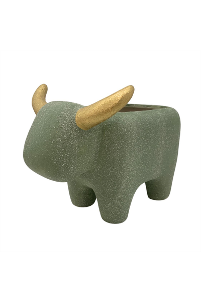 Ceramic Cow Planter