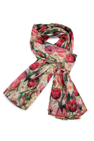 Spring Tulip Scarf