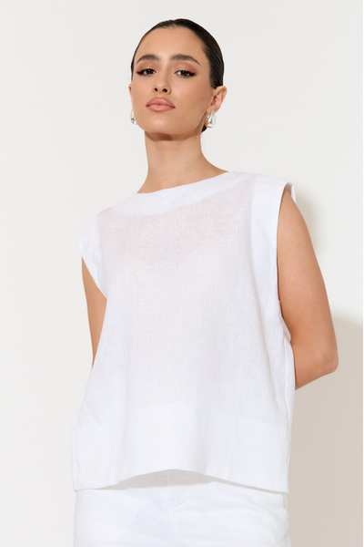 Kita Linen Top