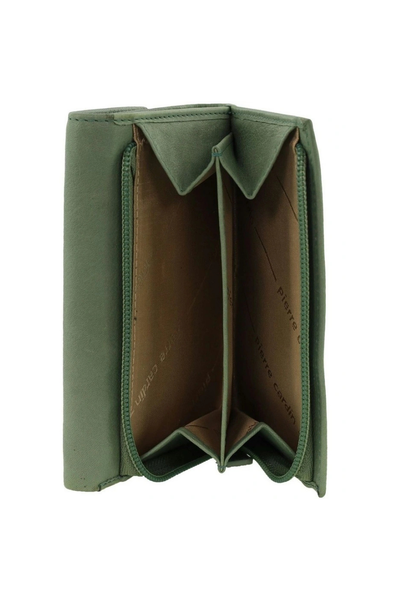 Monique Leather Tri-Fold Wallet