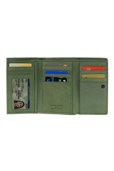 Monique Leather Tri-Fold Wallet