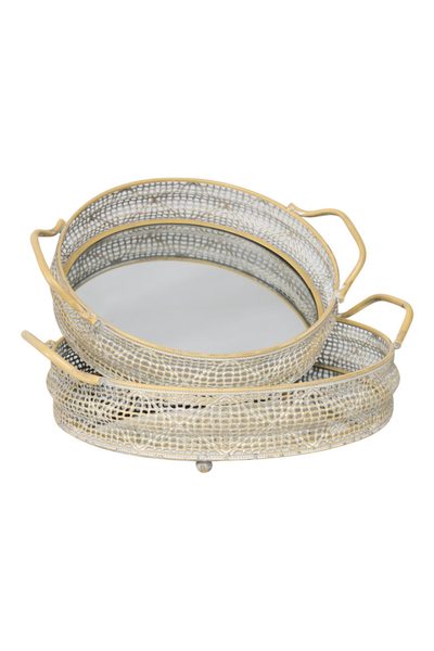 Lustre Mirrored Tray