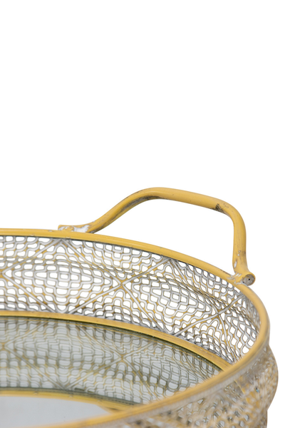 Lustre Mirrored Tray