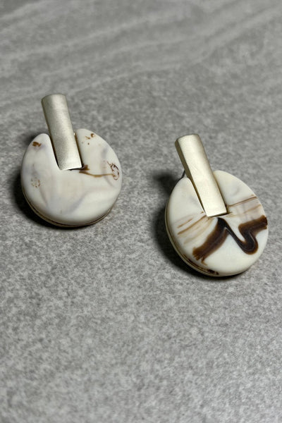 Choc Swirl Earrings