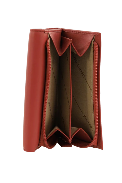 Monique Leather Tri-Fold Wallet