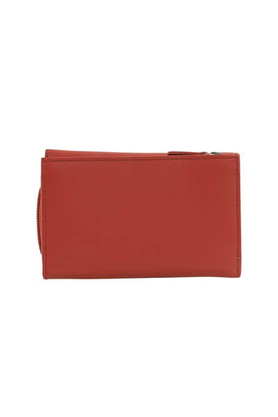 Monique Leather Tri-Fold Wallet