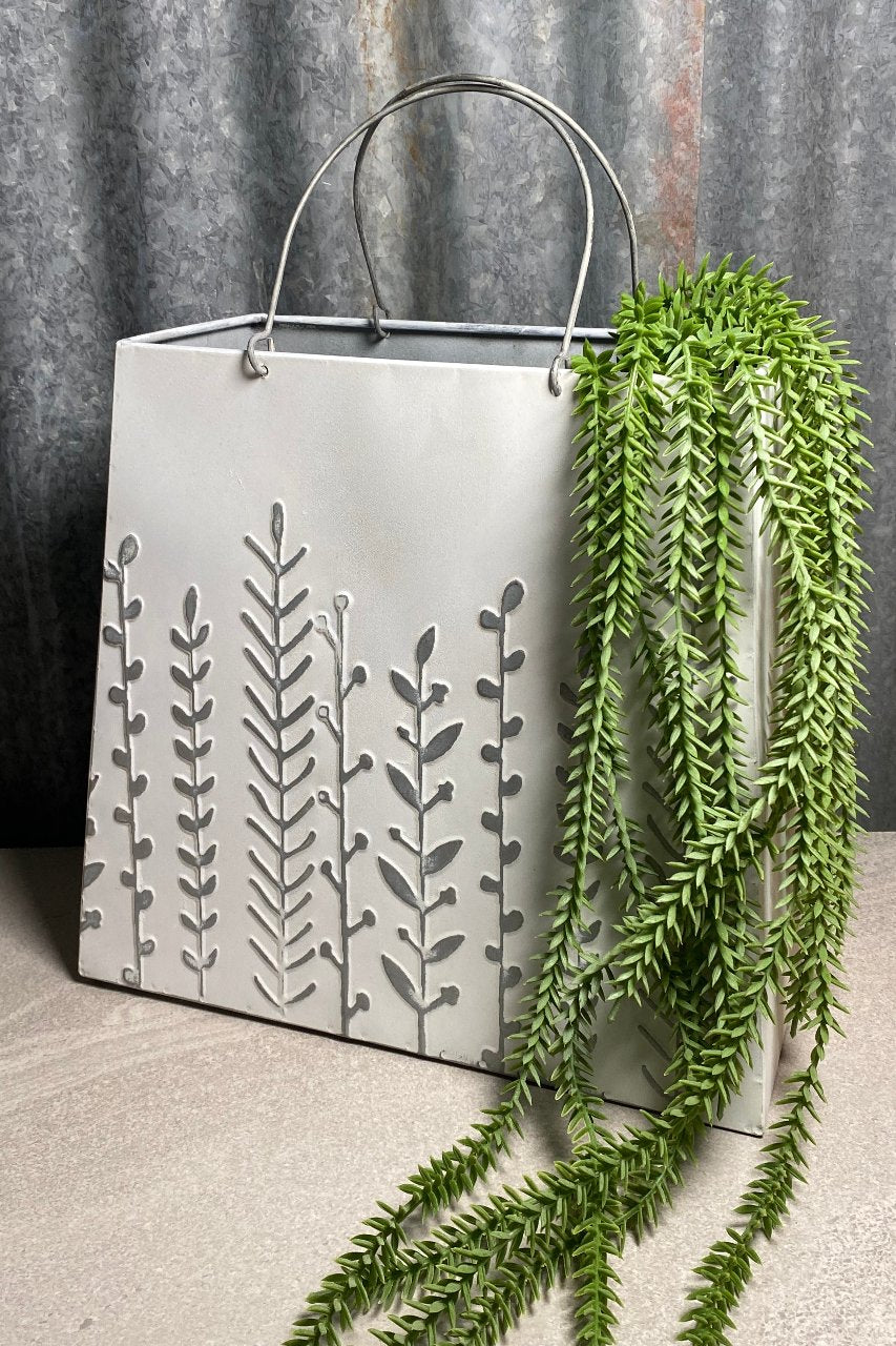 White Handbag Planter