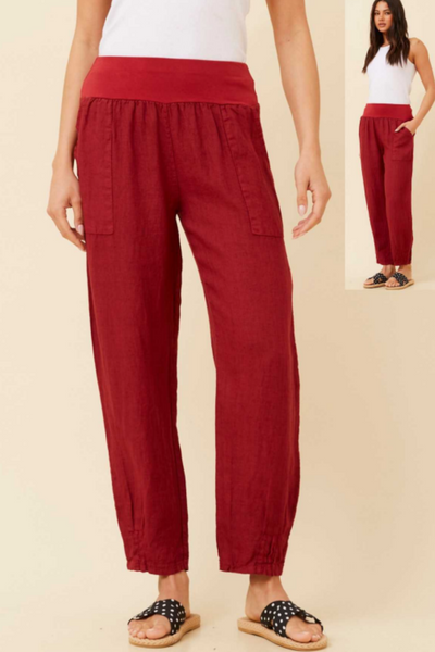 Lucia Linen Pant