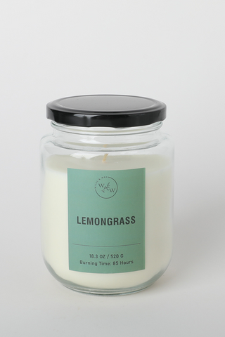 520g Black lid Candle