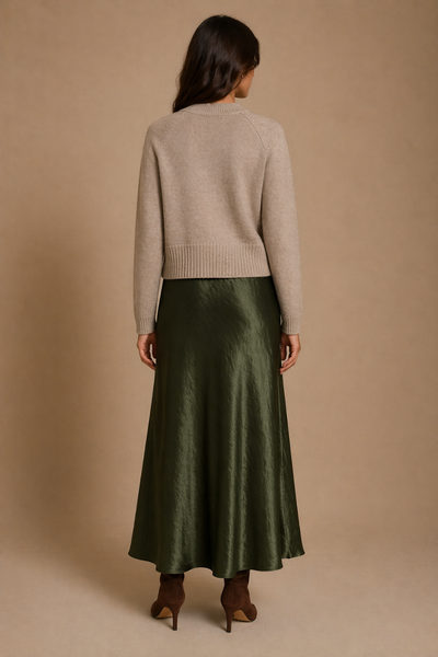 Blake Satin Skirt