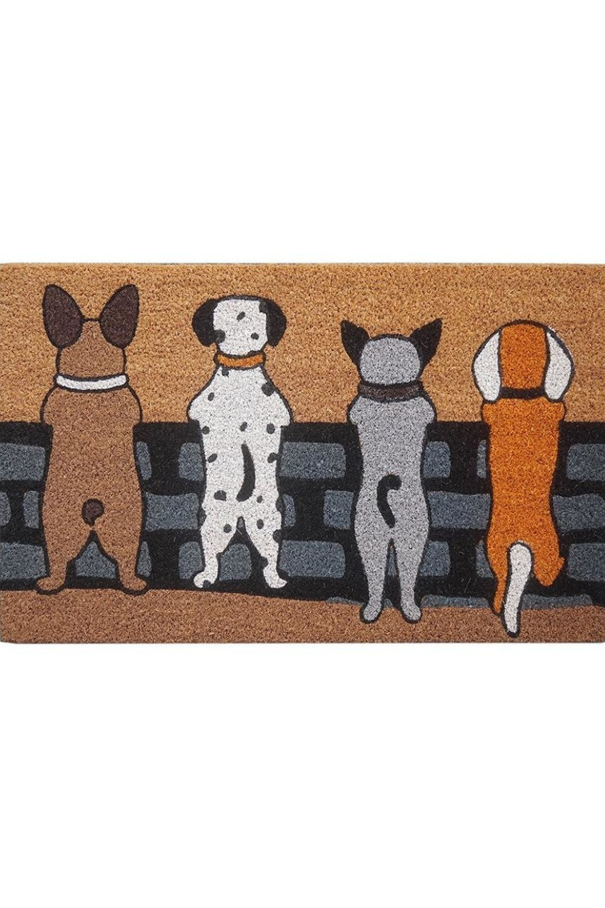 D'Fence Dogs Doormat