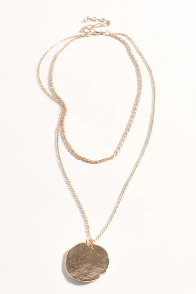 Layered Pendant Necklace