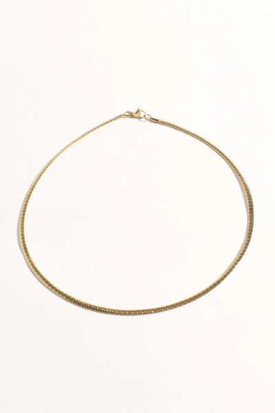 Thin Flat Snake Chain
