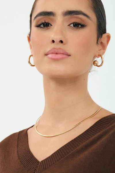 Thin Flat Snake Chain