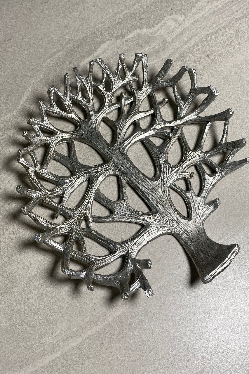 Silver Tree Platter